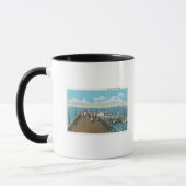 Mug Vue sur la jetée de Salem Willows (Gauche)