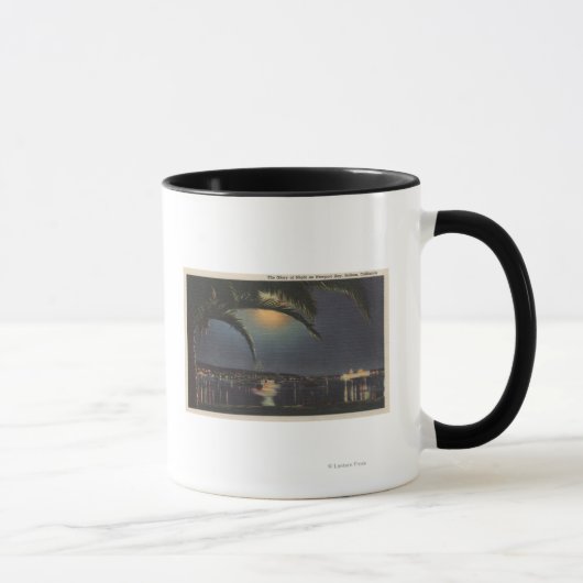 Mug Vue sur la lune de Newport Bay (Droite)