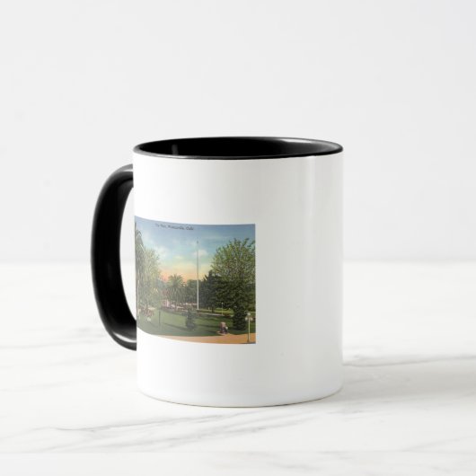 Mug Vue sur la Plaza (Devant gauche)