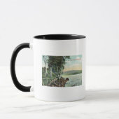 Mug Vue sur la rive du lac (Gauche)