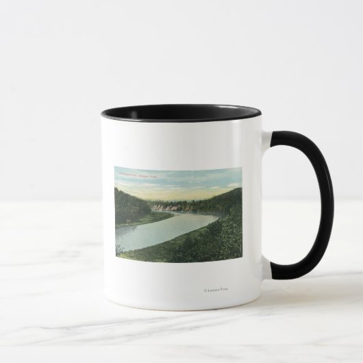 Mug Vue sur la rivière Genesee (Droite)