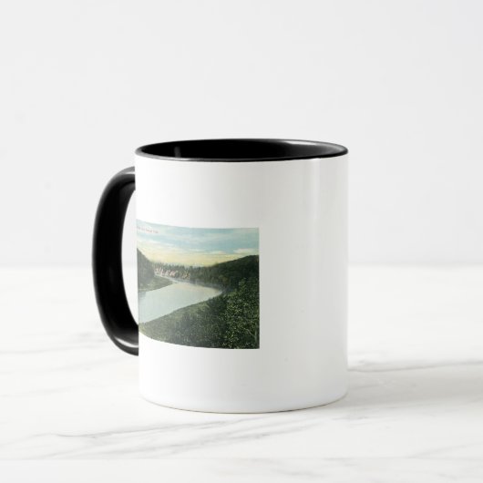 Mug Vue sur la rivière Genesee (Devant gauche)