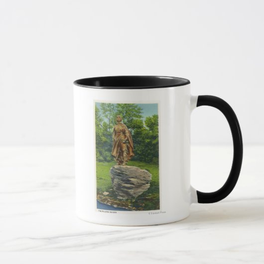 Mug Vue sur la statue du pèlerin (Droite)
