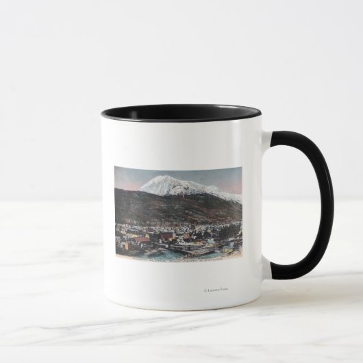 Mug Vue sur la ville et le mont DeweySkagway, AK (Droite)