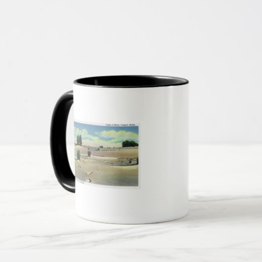 Mug Vue sur le désert du Maine (Devant gauche)