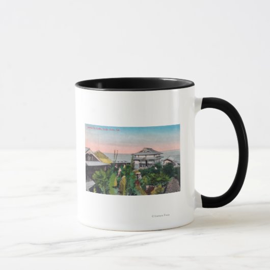 Mug Vue sur le jardin japonais de thé (Droite)
