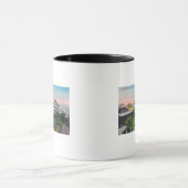 Mug Vue sur le jardin japonais de thé (Centre)