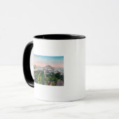 Mug Vue sur le jardin japonais de thé (Devant gauche)