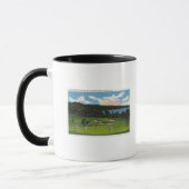 Mug Vue sur le lac Cobbosseecontee et Golf Links (Gauche)
