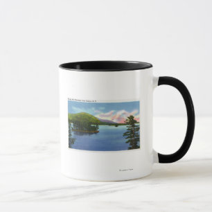 Mug Vue sur le lac de Shelton Rock Mountain