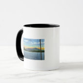 Mug Vue sur le lac depuis Whiteface Inn Dock (Devant gauche)