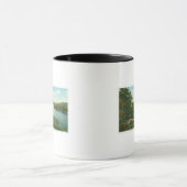 Mug Vue sur le lac Lower Saranac de Bluff Island (Centre)