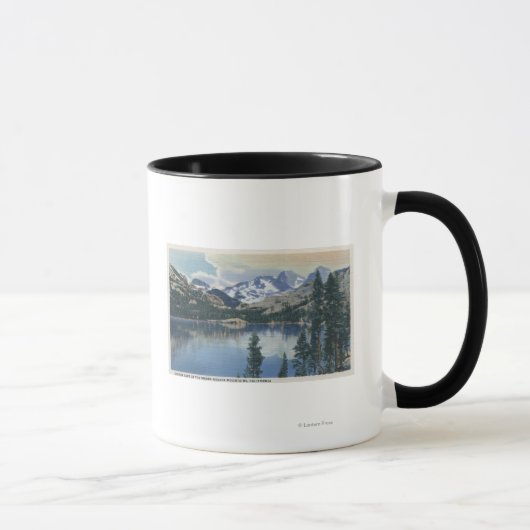Mug Vue sur le lac Shadow, Sierra Nevada (Droite)