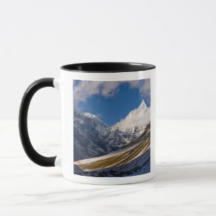 Mug Vue sur le mont Jichu Drake, Bhoutan.