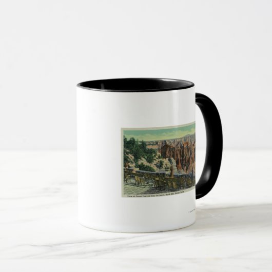 Mug Vue sur le parc (Devant droit)