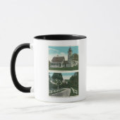 Mug Vue sur le phare du lac Champlain (Gauche)