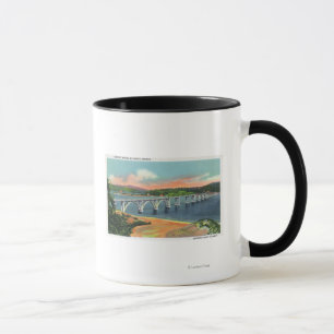 Mug Vue sur le pont d'Alsea Bay