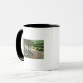 Mug Vue sur le pont Old North (Devant gauche)