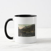 Mug Vue sur le rocher du château, les rochers du châte (Gauche)