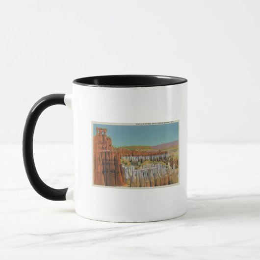 Mug Vue sur le temple d'Osiris (Gauche)
