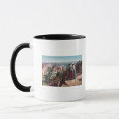 Mug Vue sur les fissures et la vallée de Yosemite (Gauche)