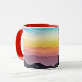 Mug vue sur les montagnes (Devant gauche)