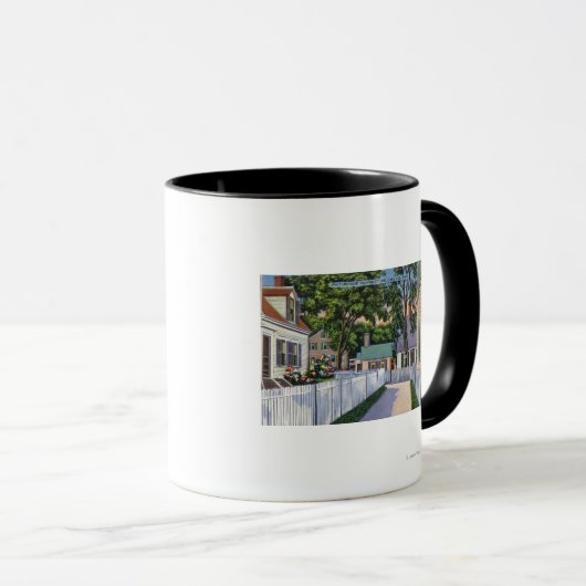 Mug Vue sur les résidences pittoresques (Devant droit)