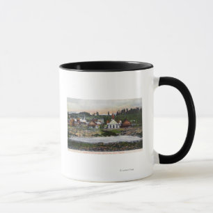 Mug Vue sur les sources et la ville