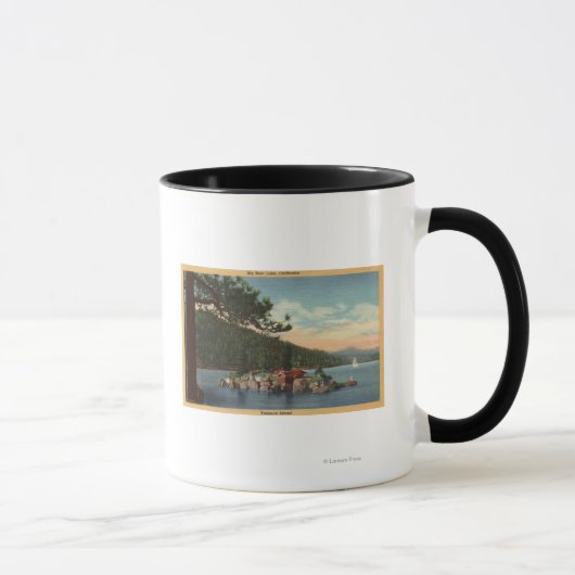 Mug Vue sur l'île au trésor (Droite)