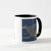 Mug Vue sur l'île caribéenne d'Hispaniola (Devant droit)