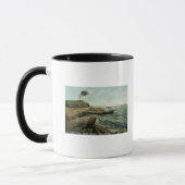 Mug Vue sur l'île de Peaks et le Pair Tree (Gauche)