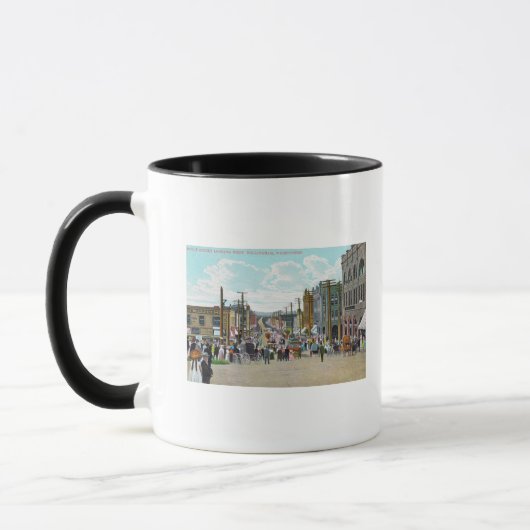 Mug Vue sur l'Ouest depuis Holly Street (Gauche)