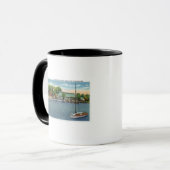 Mug Vue sur Midway Park Beach et Pavilion (Devant gauche)