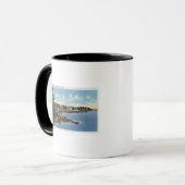 Mug Vue sur Ocean Point, Maisons en bord de mer (Devant gauche)