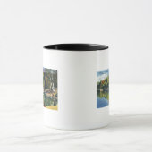 Mug Vue sur Paradise Bay et Black Mountain depuis (Centre)