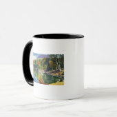 Mug Vue sur Paradise Bay et Black Mountain depuis (Devant gauche)
