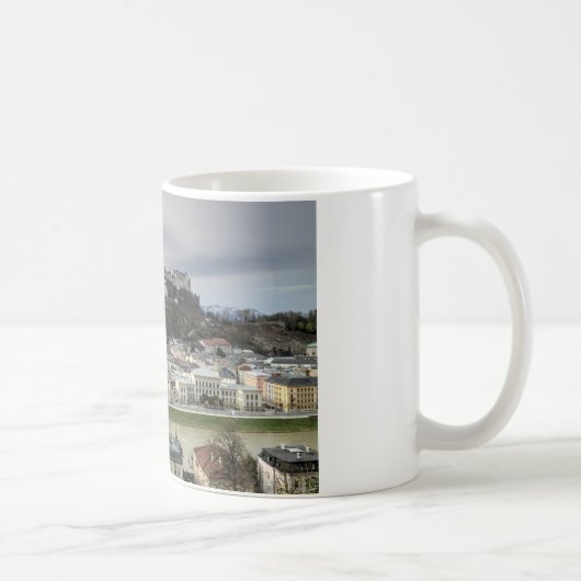 Mug Vue sur Salzbourg Autriche (Droite)