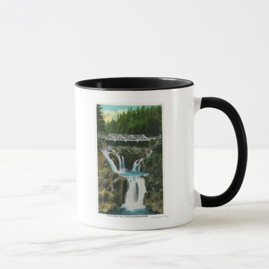 Mug Vue sur Split Rock Falls et Bridge (Droite)
