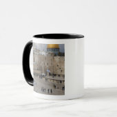 Mug Vue sur Western Wall Plaza, en fin d'après-midi (Devant gauche)