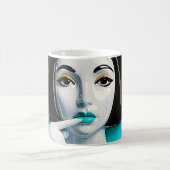 Mug Vue turquoise Pop (Centre)