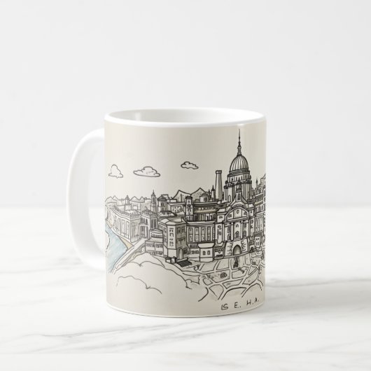 Mug Vue ville (Devant gauche)