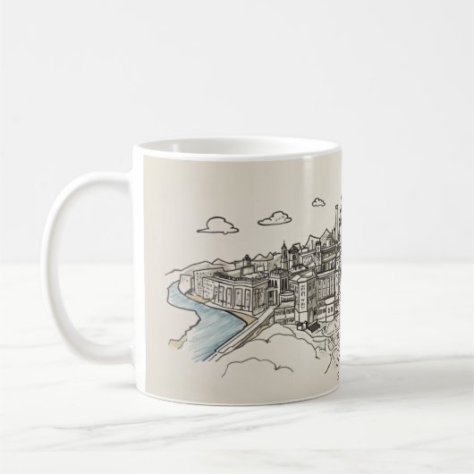 Mug Vue ville (Gauche)