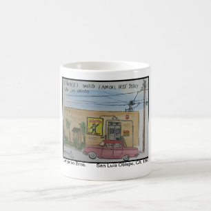 Mug Vues de San Luis Obispo, CA, Cattaneo Bros.