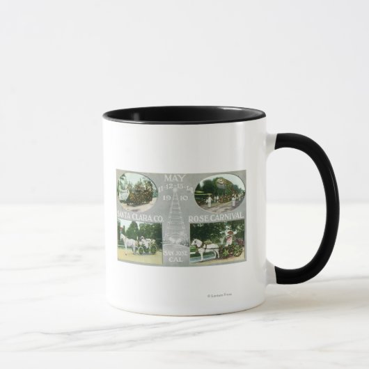 Mug Vues pittoresques du Rose Père Noël Clara Co (Droite)