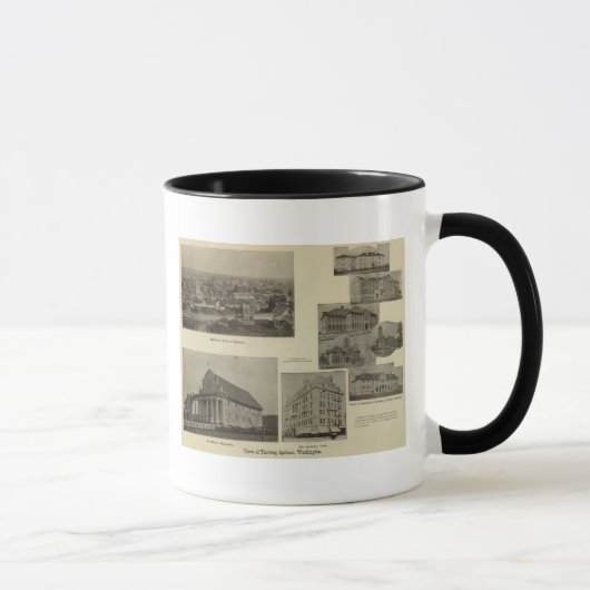 Mug Vues, Spokane, Laver (Droite)