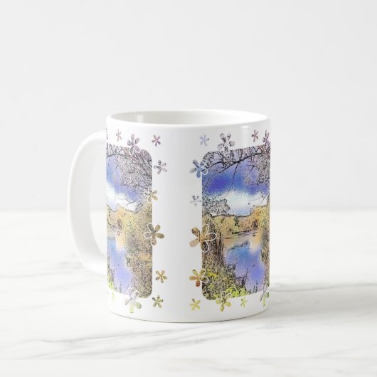 MUG VUES SUR L'ANGLETERRE (Devant gauche)