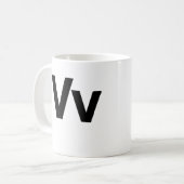 Mug Vv helvetica (Devant gauche)