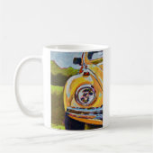 Mug VW Bug Painting - Gift for VW Bug Lovers (Gauche)