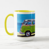 Mug VW Van Painting - Gift for VW Lovers (Gauche)