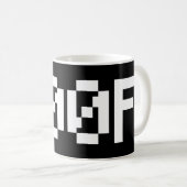 Mug W00F [Sons animaux de léopards] (Devant droit)